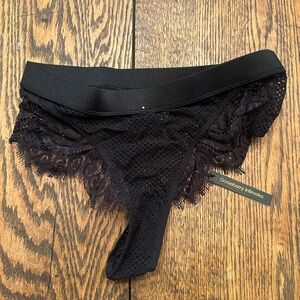 Gooseberry Intimates Black Lace Panties